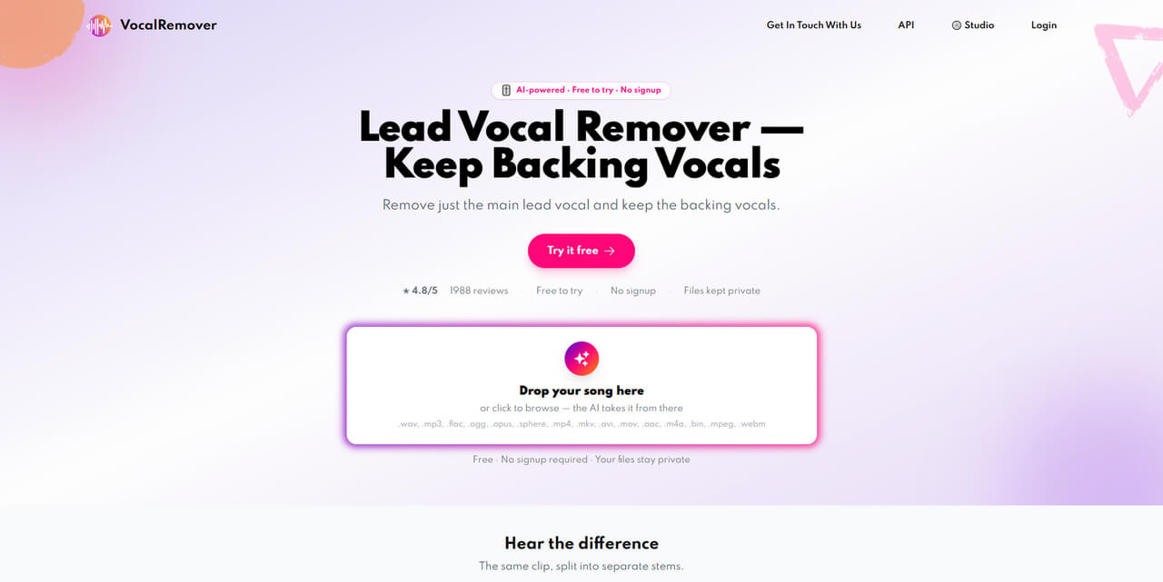 10 VocalRemover