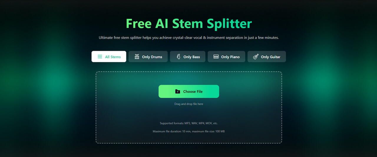 05 Clumi AI Stem Splitter