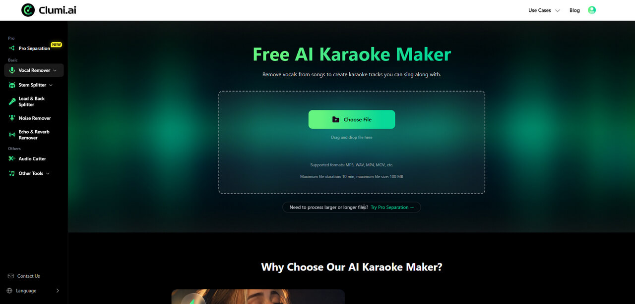 01 Clumi KI Karaoke Maker