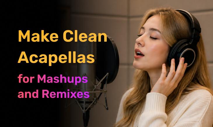 So erstellen Sie saubere Acapellas für Mashups und Remixes